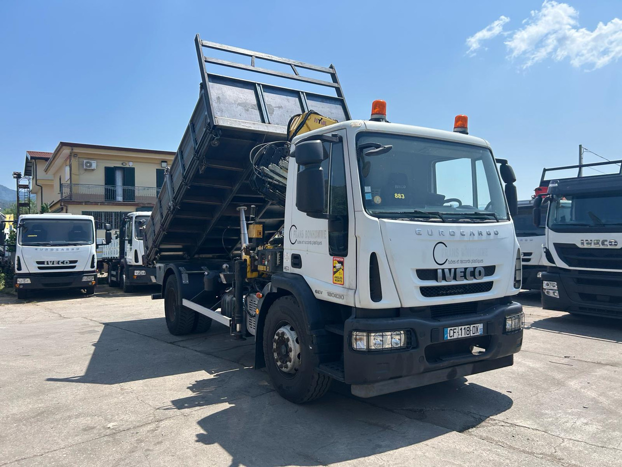 IVECO EUROCARGO 180E30 - Самосвал камион, Камион с кран: снимка 5 IVECO EUROCARGO 180E30 - Самосвал камион, Камион с кран: снимка 5