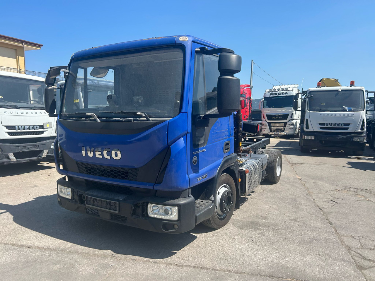 IVECO EUROCARGO 75-160 - Камион с кран, Камион с кран: снимка 5 IVECO EUROCARGO 75-160 - Камион с кран, Камион с кран: снимка 5