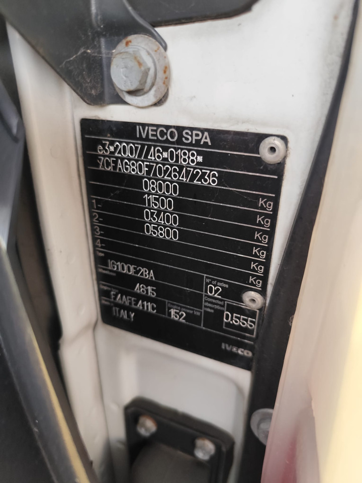 IVECO EUROCARGO 80-210 - Камион с кран, Самосвал камион: снимка 2 IVECO EUROCARGO 80-210 - Камион с кран, Самосвал камион: снимка 2