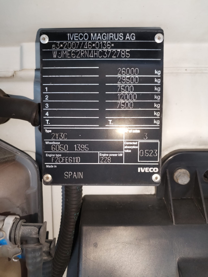 IVECO STRALIS AD 260S31 XP - Шаси кабина: снимка 2 IVECO STRALIS AD 260S31 XP - Шаси кабина: снимка 2