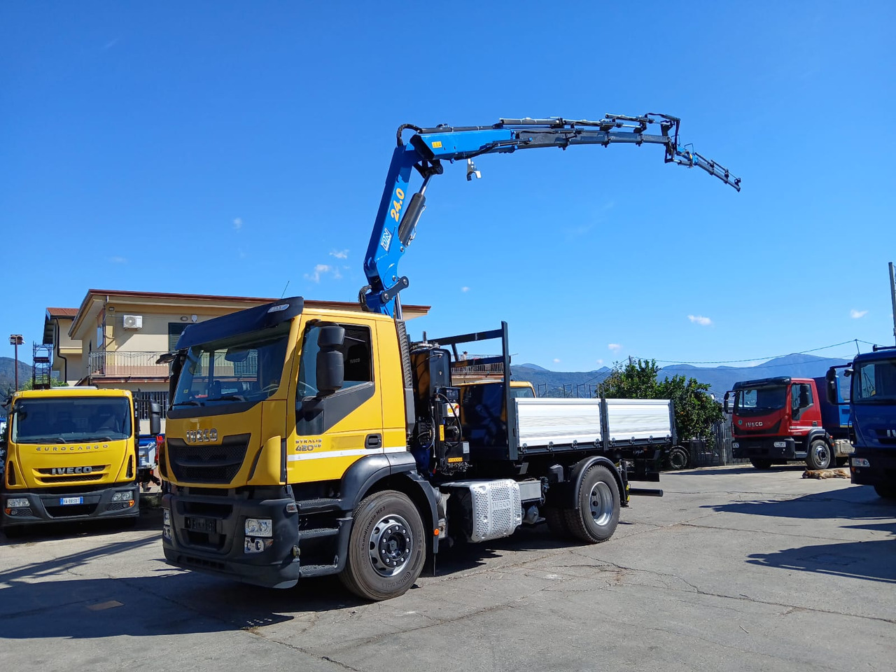 IVECO STRALIS HI-STREET AD190S42 - Камион с кран, Самосвал камион: снимка 5 IVECO STRALIS HI-STREET AD190S42 - Камион с кран, Самосвал камион: снимка 5