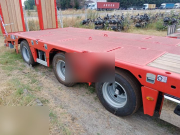 YALCIN 3 ESSIEUX STD - Нискорамна площадка полуремарке: снимка 3 YALCIN 3 ESSIEUX STD - Нискорамна площадка полуремарке: снимка 3