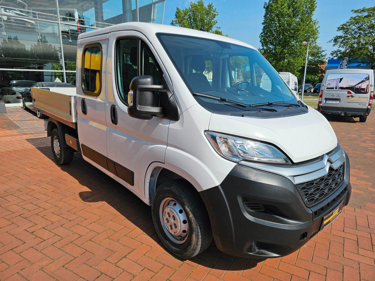 Citroën Jumper Pritsche DoKA L3 2,2 Klima AHK - Бордови бус, Бус с двойна кабина: снимка 3 Citroën Jumper Pritsche DoKA L3 2,2 Klima AHK - Бордови бус, Бус с двойна кабина: снимка 3