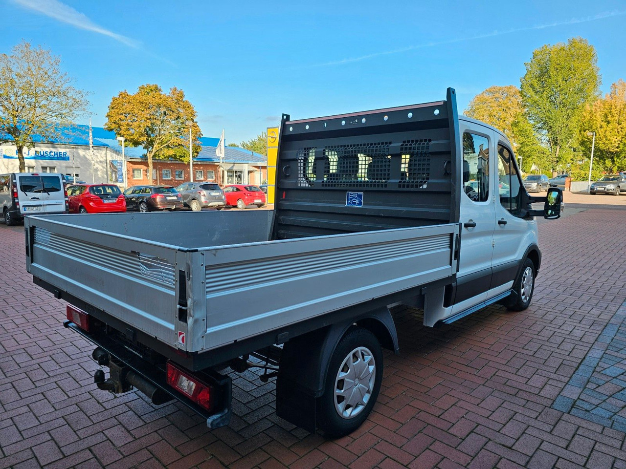 Ford Transit Pritsche 310 DoKa AHK Klima 7 Sitzer - Бордови бус, Бус с двойна кабина: снимка 5 Ford Transit Pritsche 310 DoKa AHK Klima 7 Sitzer - Бордови бус, Бус с двойна кабина: снимка 5