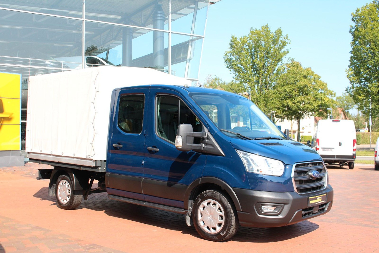 Ford Transit Pritsche 310 L2 Doka Plane el. Sitz - Брезентов бус, Бус с двойна кабина: снимка 1 Ford Transit Pritsche 310 L2 Doka Plane el. Sitz - Брезентов бус, Бус с двойна кабина: снимка 1