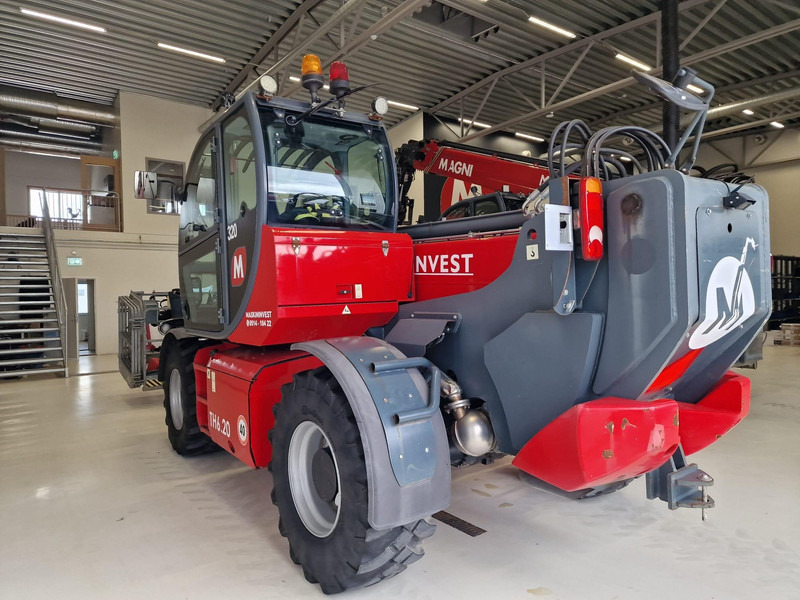 MAGNI TH 6.20 - Телескопичен товарач: снимка 4 MAGNI TH 6.20 - Телескопичен товарач: снимка 4