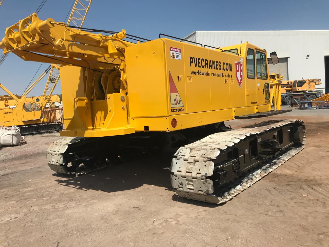 Hitachi-Sumitomo SCX800-2 - Верижен кран: снимка 4 Hitachi-Sumitomo SCX800-2 - Верижен кран: снимка 4