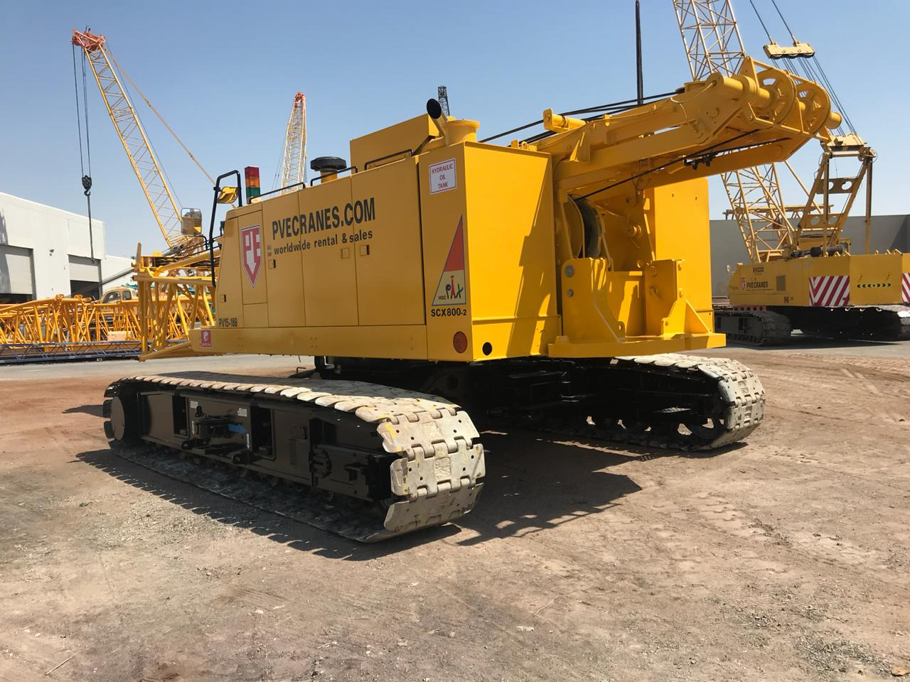 Hitachi-Sumitomo SCX800-2 - Верижен кран: снимка 3 Hitachi-Sumitomo SCX800-2 - Верижен кран: снимка 3