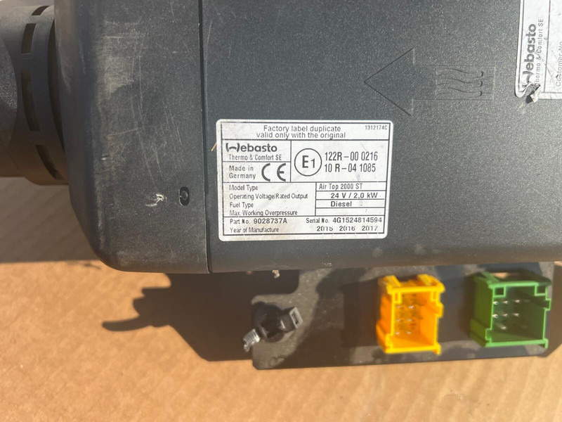 Webasto Air Top 2000ST - Отопление/ Вентилация: снимка 4 Webasto Air Top 2000ST - Отопление/ Вентилация: снимка 4