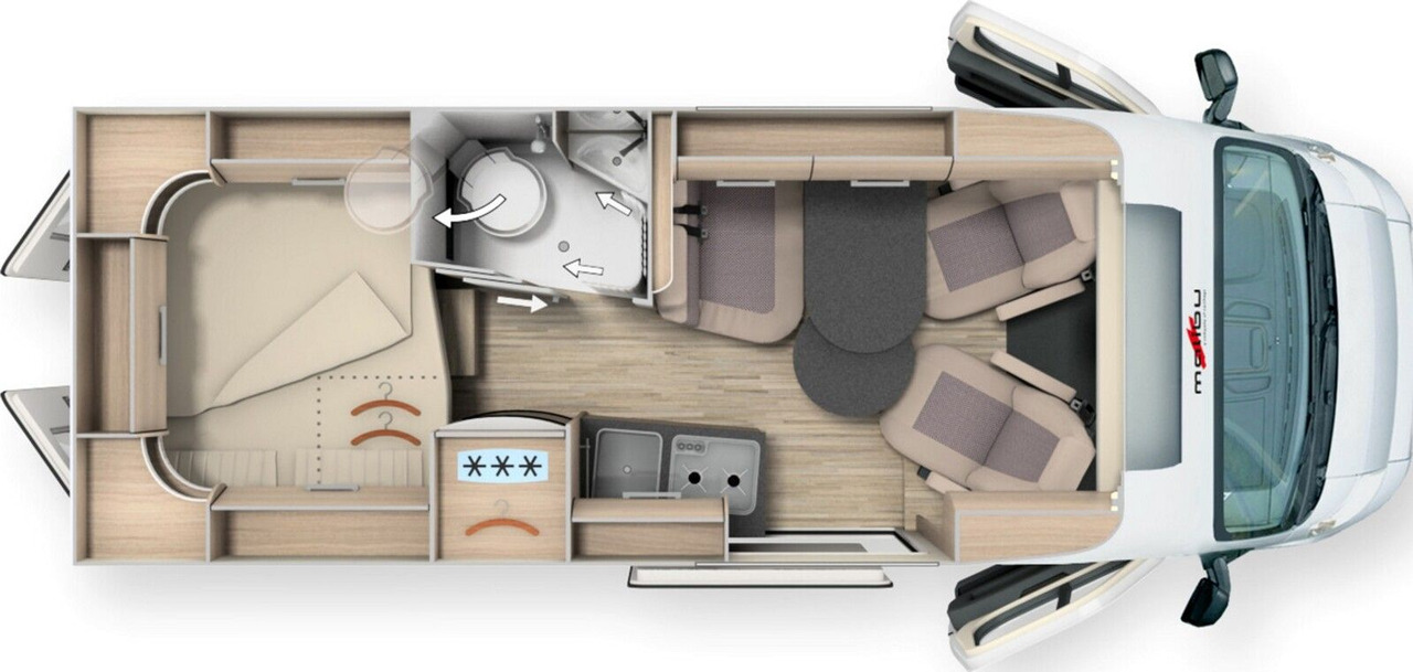 Malibu Van charming GT skyview 600 DB K MJ25*Aufstellda - Кемпер ван: снимка 2 Malibu Van charming GT skyview 600 DB K MJ25*Aufstellda - Кемпер ван: снимка 2