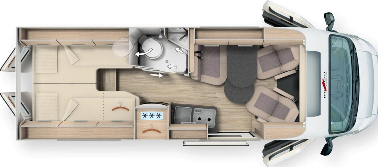 Malibu Van charming GT skyview 640 LE *Autom.*Mod 2025! - Кемпер ван: снимка 2 Malibu Van charming GT skyview 640 LE *Autom.*Mod 2025! - Кемпер ван: снимка 2