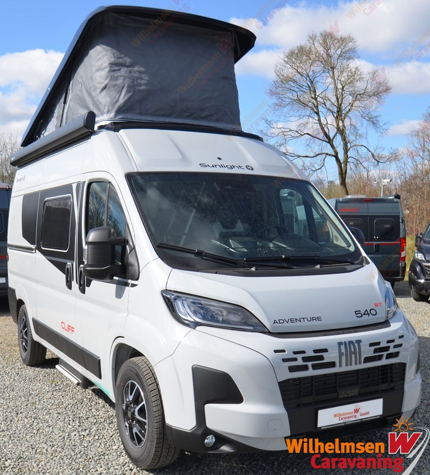 Sunlight Adventure Cliff 540 RT Aufstelldach*RüFa*Navi* - Кемпер ван: снимка 1 Sunlight Adventure Cliff 540 RT Aufstelldach*RüFa*Navi* - Кемпер ван: снимка 1