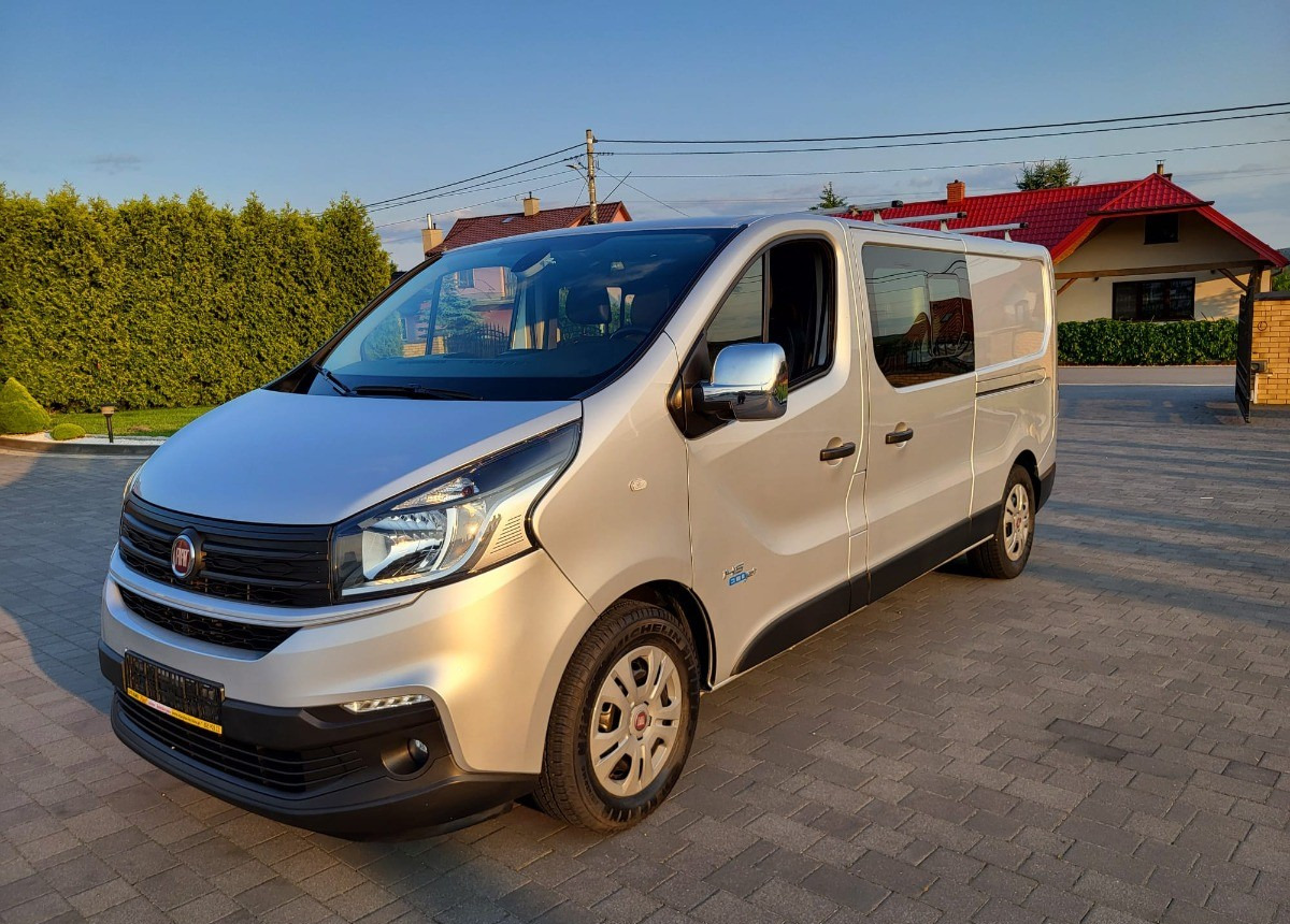 Fiat Talento Doka 6-osobowe 6-osobowy Bogato doposażony - Бус с двойна кабина: снимка 1 Fiat Talento Doka 6-osobowe 6-osobowy Bogato doposażony - Бус с двойна кабина: снимка 1
