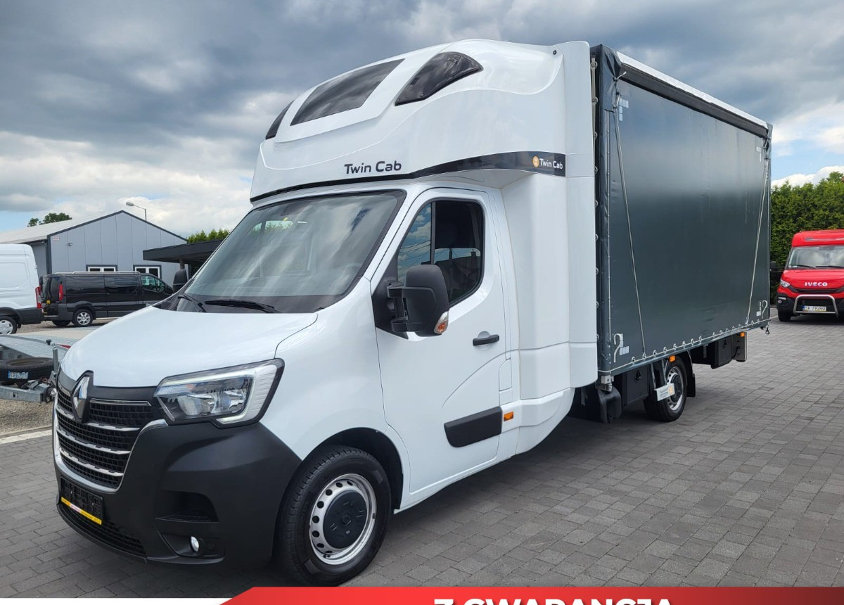 Renault 10 europalet kabina XXL 2x spania Master jak Nowy Kabina 2xspanie - Брезентов бус: снимка 1 Renault 10 europalet kabina XXL 2x spania Master jak Nowy Kabina 2xspanie - Брезентов бус: снимка 1