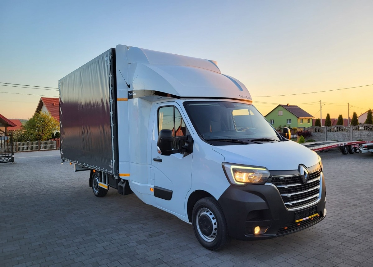 Renault Master 10 europalet Salon Polska Masrer Kabina XXL - Брезентов бус: снимка 2 Renault Master 10 europalet Salon Polska Masrer Kabina XXL - Брезентов бус: снимка 2