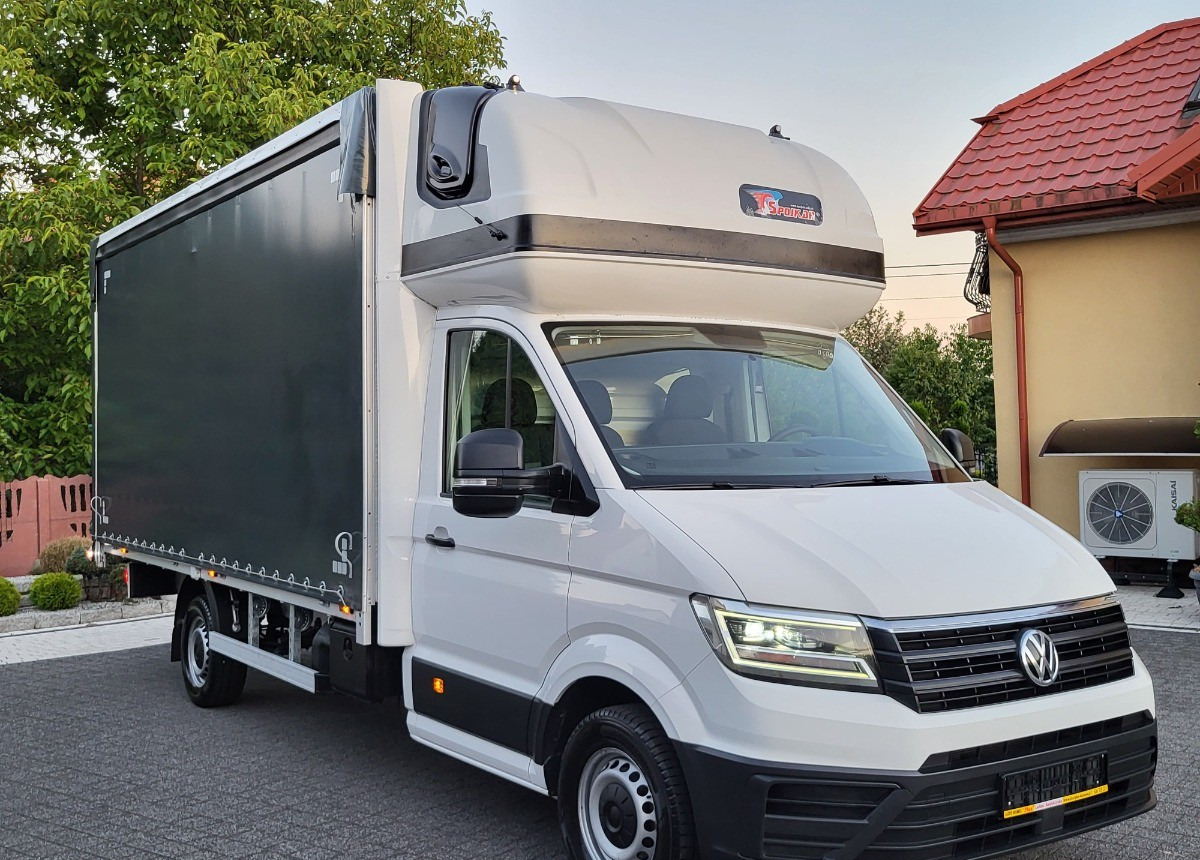 Volkswagen Crafter jak Nowy Automatik L2 H2 Serwisowany Orginał 10 europalet Ful Serwis - Брезентов бус: снимка 3 Volkswagen Crafter jak Nowy Automatik L2 H2 Serwisowany Orginał 10 europalet Ful Serwis - Брезентов бус: снимка 3