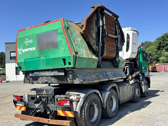 Камион, Дробилка за дървесина MAN TGS 35.540 8x4  mit Komptech-Zusatzeinheit: снимка 10