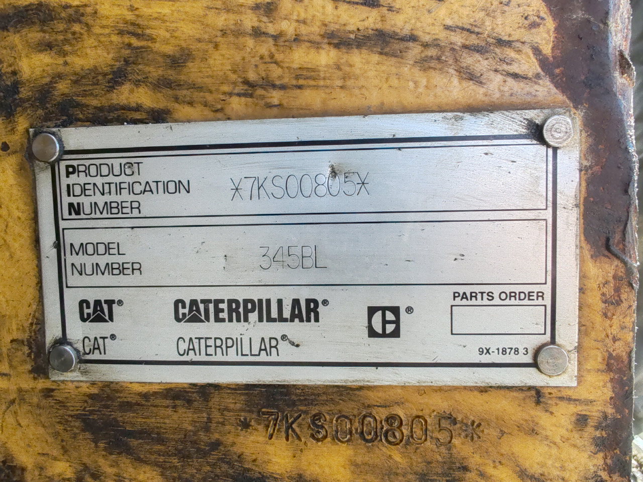 Багер за разрушаване Caterpillar 345B LME: снимка 10