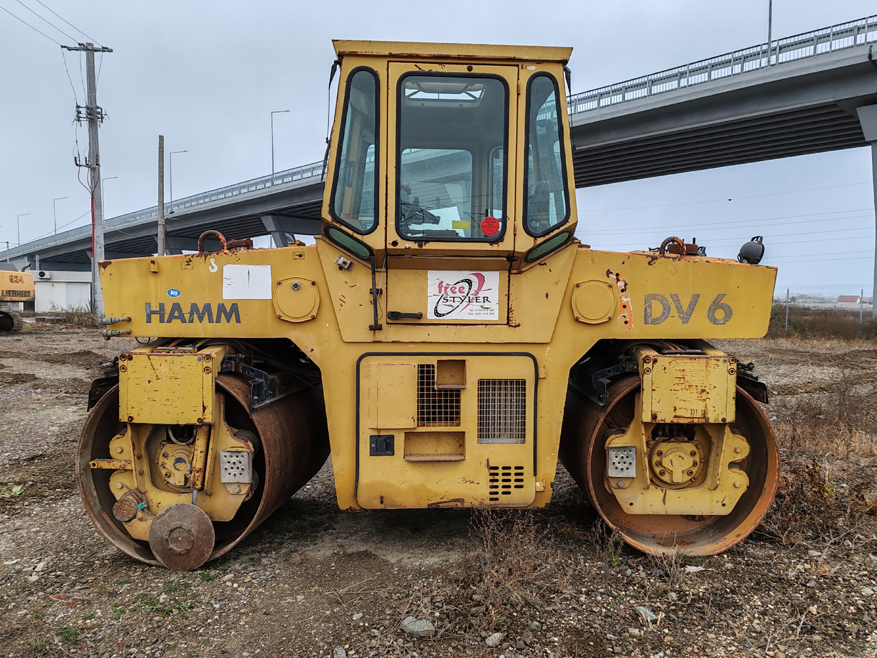 Hamm DV6 - Пътен валяк: снимка 4 Hamm DV6 - Пътен валяк: снимка 4