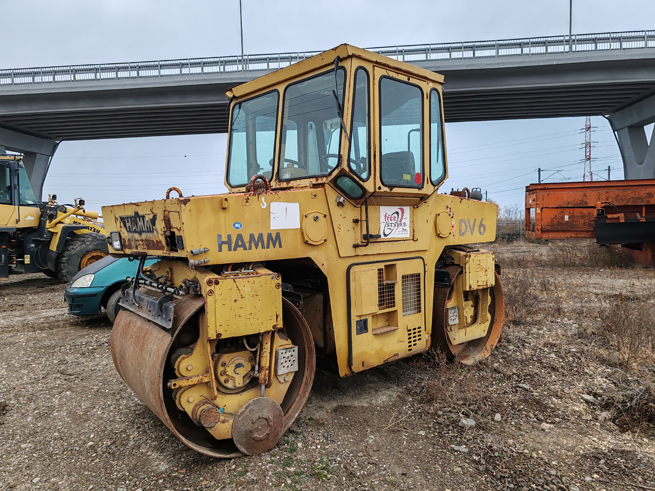 Hamm DV6 - Пътен валяк: снимка 3 Hamm DV6 - Пътен валяк: снимка 3