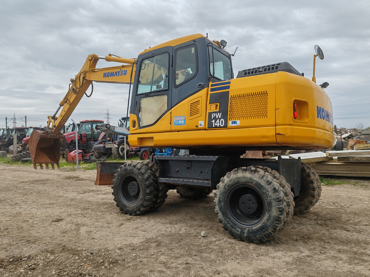 Komatsu PW140-7 - Колесен багер: снимка 5 Komatsu PW140-7 - Колесен багер: снимка 5