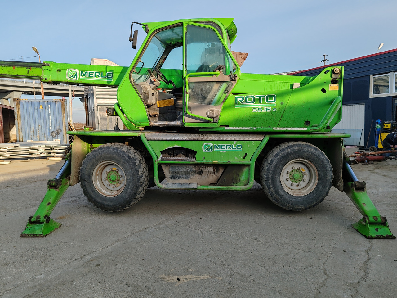 Merlo Roto 38.16S - Телескопичен товарач: снимка 1 Merlo Roto 38.16S - Телескопичен товарач: снимка 1