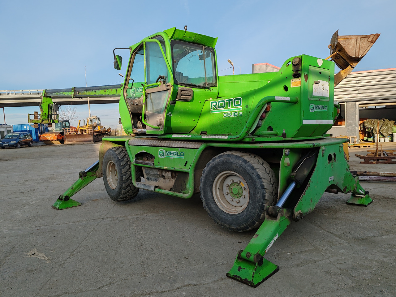 Merlo Roto 38.16S - Телескопичен товарач: снимка 4 Merlo Roto 38.16S - Телескопичен товарач: снимка 4
