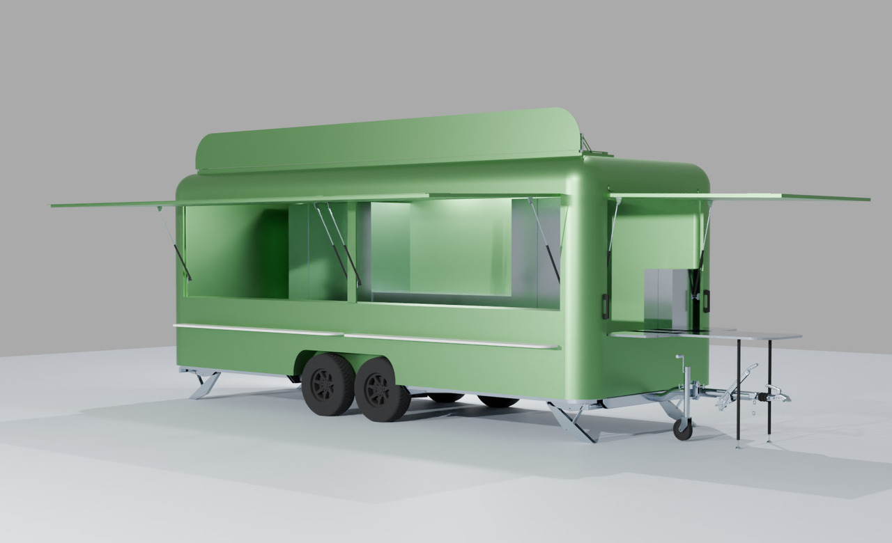 Deli Star Trailer Deli Street Food - Търговска каравана: снимка 1 Deli Star Trailer Deli Street Food - Търговска каравана: снимка 1