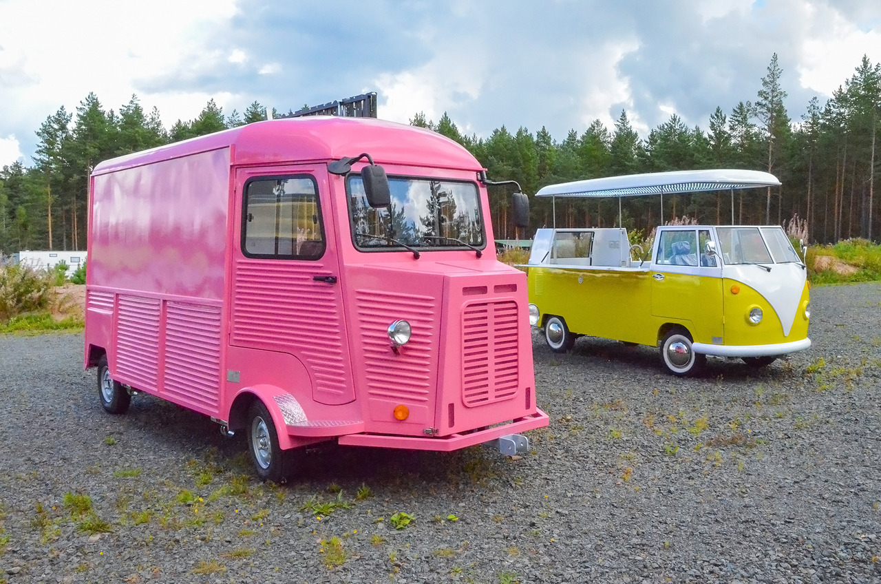 Deli Star Trailer Retro Frenchie HR 5020 Electric - EU standards - Търговска каравана: снимка 1 Deli Star Trailer Retro Frenchie HR 5020 Electric - EU standards - Търговска каравана: снимка 1