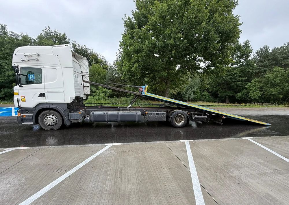 Scania R380 PD Autopomoc Specialny tacho na tarczki wciągarka - Камион пътна помощ: снимка 1 Scania R380 PD Autopomoc Specialny tacho na tarczki wciągarka - Камион пътна помощ: снимка 1