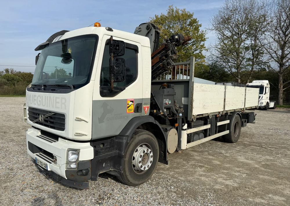 Volvo FE260 - Бордови камион, Камион с кран: снимка 1 Volvo FE260 - Бордови камион, Камион с кран: снимка 1