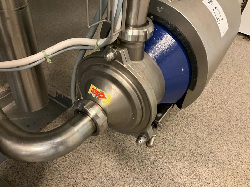 Alfa Romeo Laval MP 166S - Компресор за въздух: снимка 4 Alfa Romeo Laval MP 166S - Компресор за въздух: снимка 4