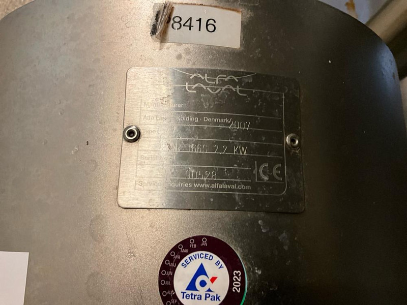 Alfa Romeo Laval MP 166S - Компресор за въздух: снимка 5 Alfa Romeo Laval MP 166S - Компресор за въздух: снимка 5