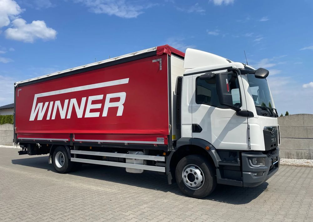 MAN TGM 15.250 Ładowność 8760 kg! - Камион с брезент: снимка 5 MAN TGM 15.250 Ładowność 8760 kg! - Камион с брезент: снимка 5