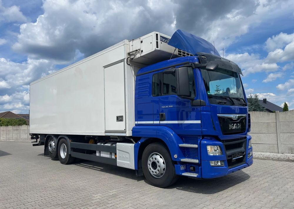 MAN TGS 26.360 CHŁODNIA 8,10m ( 20 europalet ) - Рефрижератор камион: снимка 4 MAN TGS 26.360 CHŁODNIA 8,10m ( 20 europalet ) - Рефрижератор камион: снимка 4