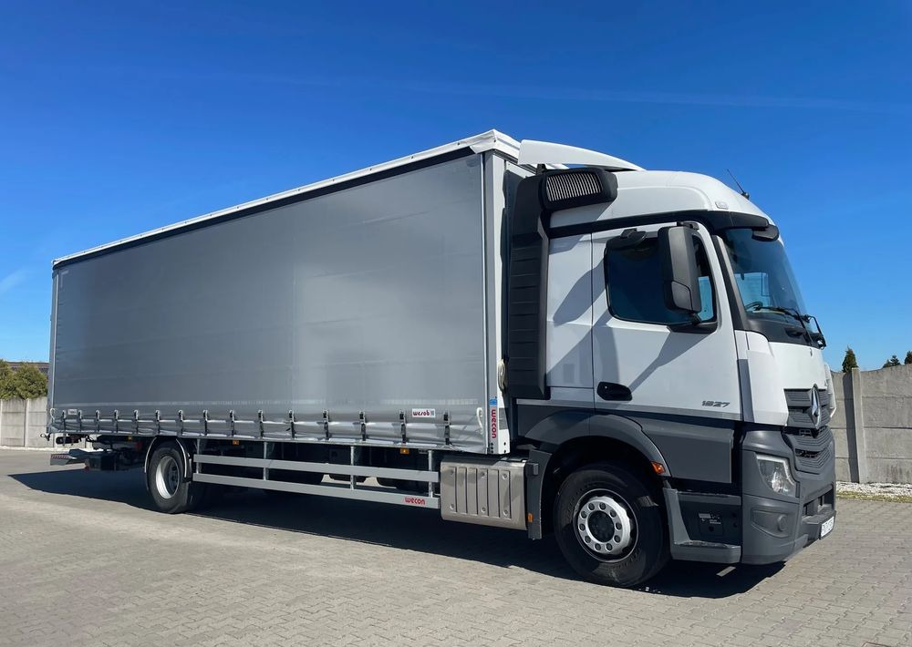 Mercedes-Benz ACTROS 1827, Firanka 9,5 m! - Камион с брезент: снимка 3 Mercedes-Benz ACTROS 1827, Firanka 9,5 m! - Камион с брезент: снимка 3