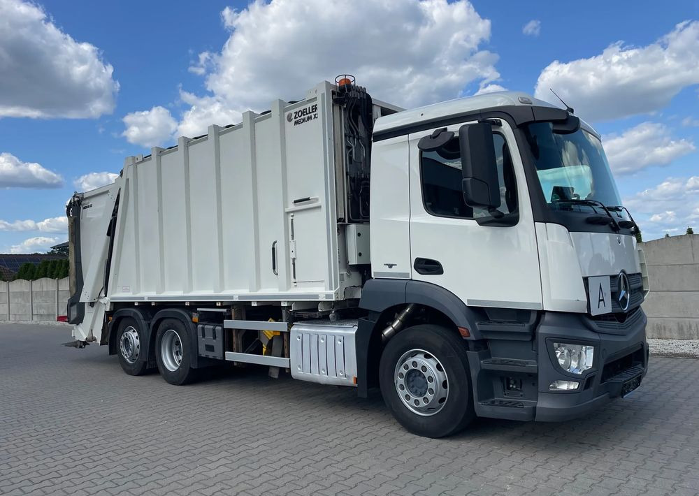 Mercedes-Benz ANTOS 2533, EURO6/ ŚMECIARKA/ ZOLLER/ DELTA - Боклукчийска кола: снимка 4 Mercedes-Benz ANTOS 2533, EURO6/ ŚMECIARKA/ ZOLLER/ DELTA - Боклукчийска кола: снимка 4