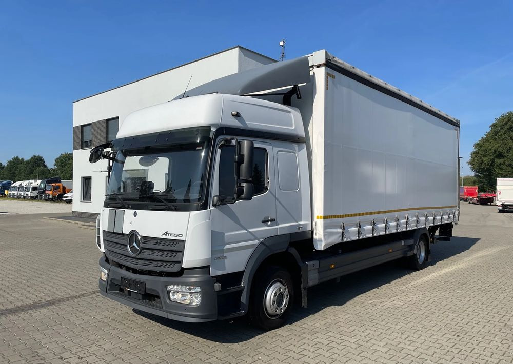 Mercedes-Benz ATEGO 1221, KABINA SYPIALNA! - Камион с брезент: снимка 2 Mercedes-Benz ATEGO 1221, KABINA SYPIALNA! - Камион с брезент: снимка 2