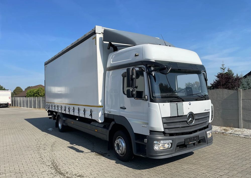 Mercedes-Benz ATEGO 1221, KABINA SYPIALNA! - Камион с брезент: снимка 3 Mercedes-Benz ATEGO 1221, KABINA SYPIALNA! - Камион с брезент: снимка 3