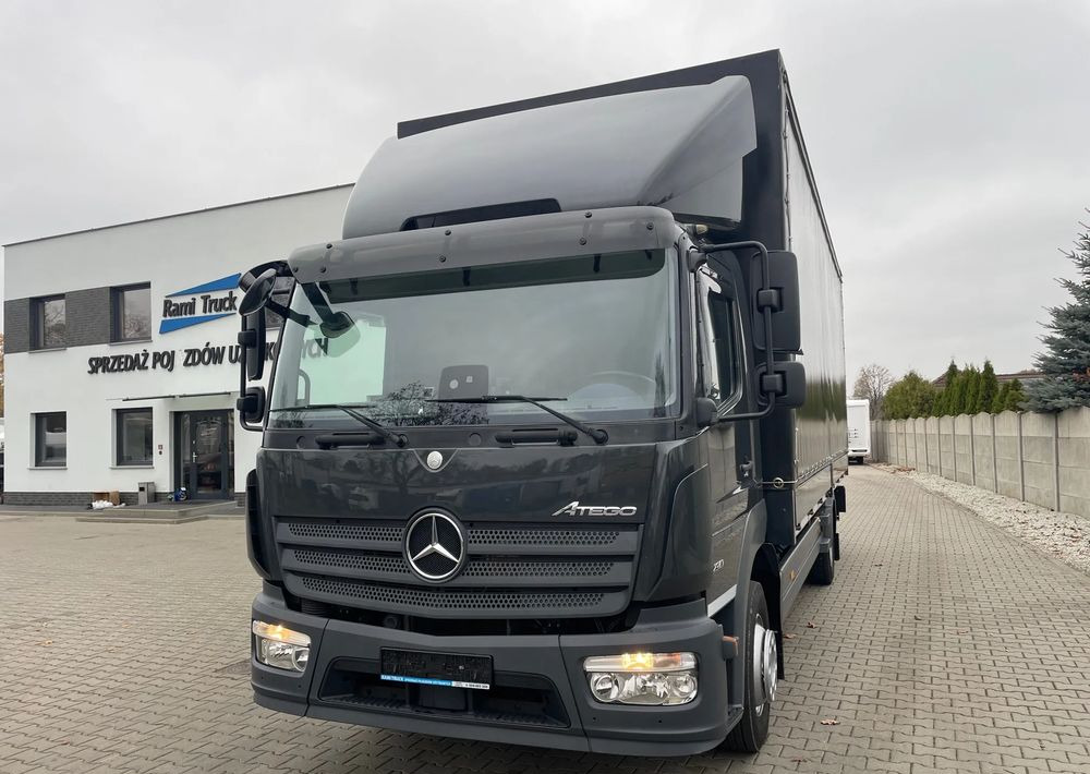 Mercedes-Benz ATEGO 1230 - Камион с брезент: снимка 1 Mercedes-Benz ATEGO 1230 - Камион с брезент: снимка 1