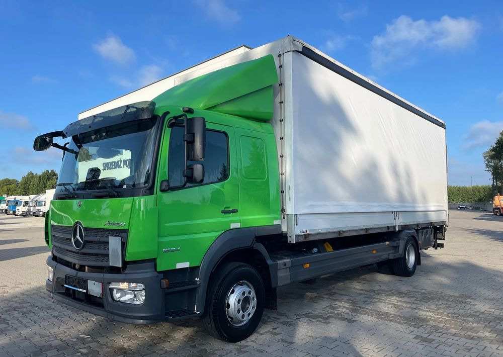 Mercedes-Benz ATEGO 1624/ KABINA SYPIALNA! - Камион с брезент: снимка 2 Mercedes-Benz ATEGO 1624/ KABINA SYPIALNA! - Камион с брезент: снимка 2