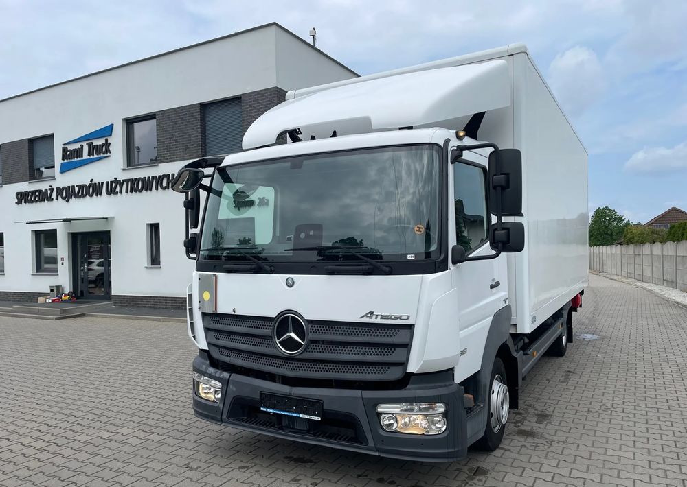 Mercedes-Benz ATEGO 818 klima, pneumatyka! - Камион фургон: снимка 1 Mercedes-Benz ATEGO 818 klima, pneumatyka! - Камион фургон: снимка 1