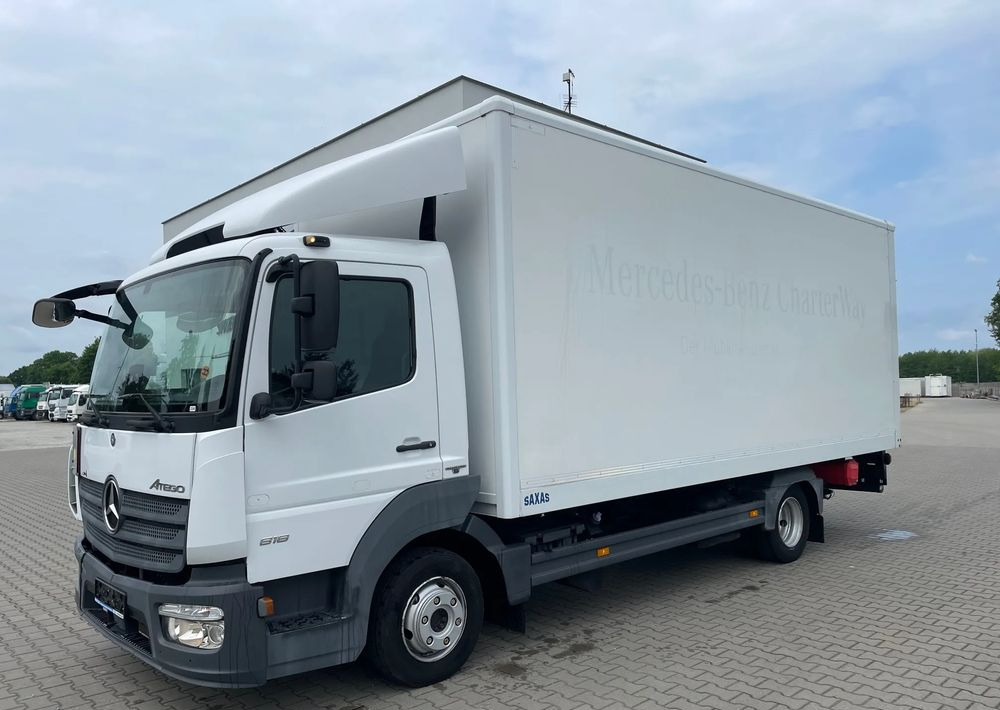 Mercedes-Benz ATEGO 818 klima, pneumatyka! - Камион фургон: снимка 2 Mercedes-Benz ATEGO 818 klima, pneumatyka! - Камион фургон: снимка 2