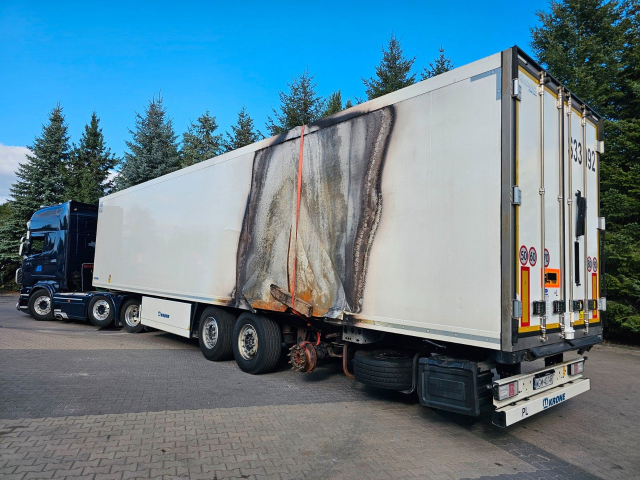 Krone SDR 27 39.0T CARRIER VECTOR 1550 Nur 1800mth - Рефрижератор полуремарке: снимка 5 Krone SDR 27 39.0T CARRIER VECTOR 1550 Nur 1800mth - Рефрижератор полуремарке: снимка 5