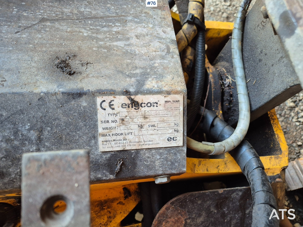 2008 Engcon EC-20 - Тилтротатор: снимка 3 2008 Engcon EC-20 - Тилтротатор: снимка 3