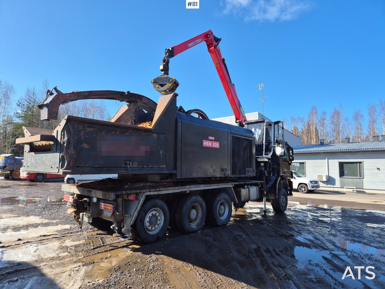 Jenz HEM 820 Autohakkuri sekä nostin - Дробилка за дървесина: снимка 3 Jenz HEM 820 Autohakkuri sekä nostin - Дробилка за дървесина: снимка 3