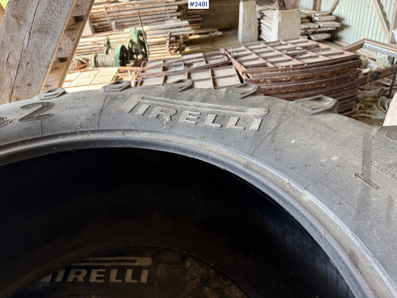 2 tires for tractor Pirelli 650/65R42 - Гума за Селскостопанска техника: снимка 4 2 tires for tractor Pirelli 650/65R42 - Гума за Селскостопанска техника: снимка 4