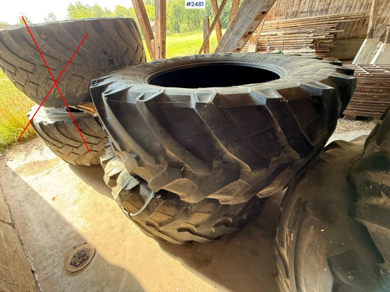2 tires for tractor Pirelli 650/65R42 - Гума за Селскостопанска техника: снимка 2 2 tires for tractor Pirelli 650/65R42 - Гума за Селскостопанска техника: снимка 2
