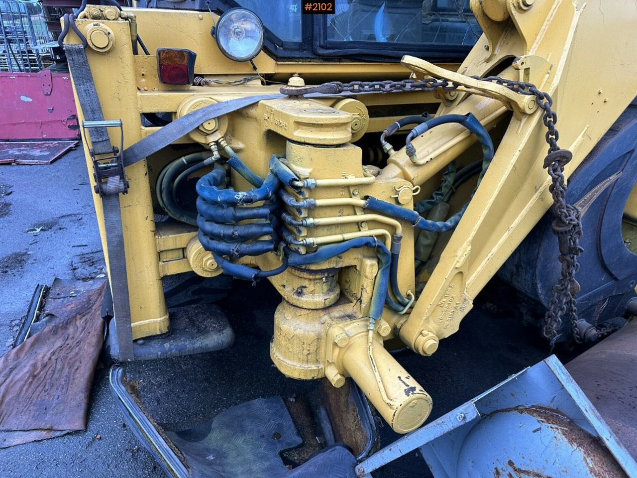 Трактор Backhoe loader JCB 3D-4 Rep. object: снимка 17