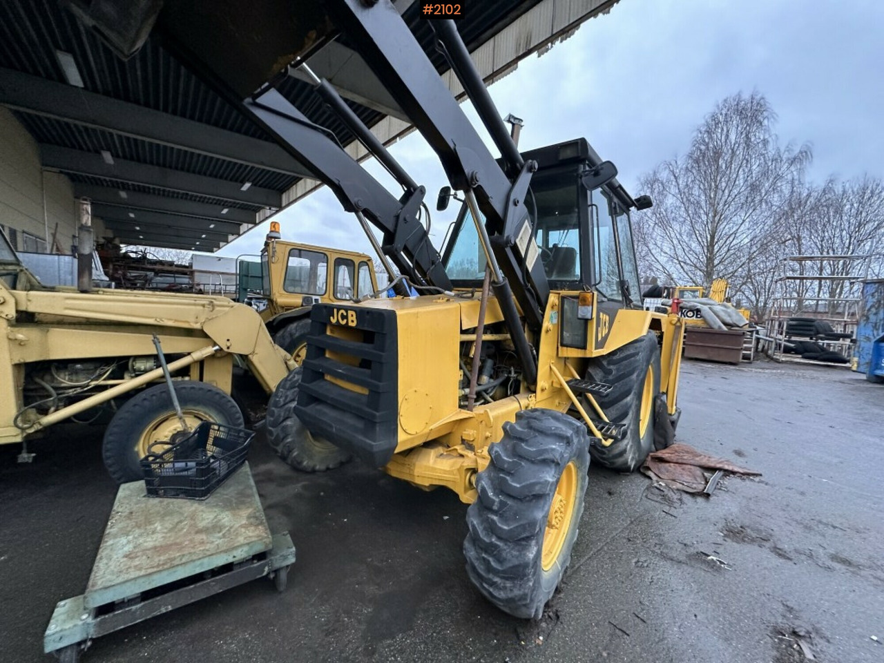 Трактор Backhoe loader JCB 3D-4 Rep. object: снимка 8